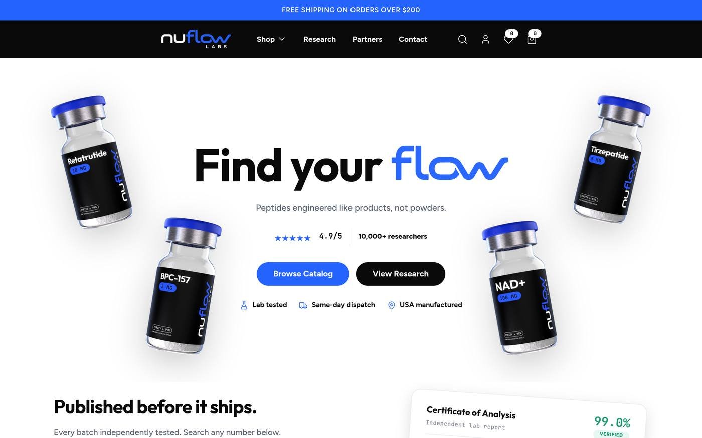 NuFlow Labs preview